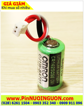 Sanyo CR14250SE; Pin nuôi nguồn Sanyo CR14250SE lithium 3v 1/2AA 850mAh _Made in Japan